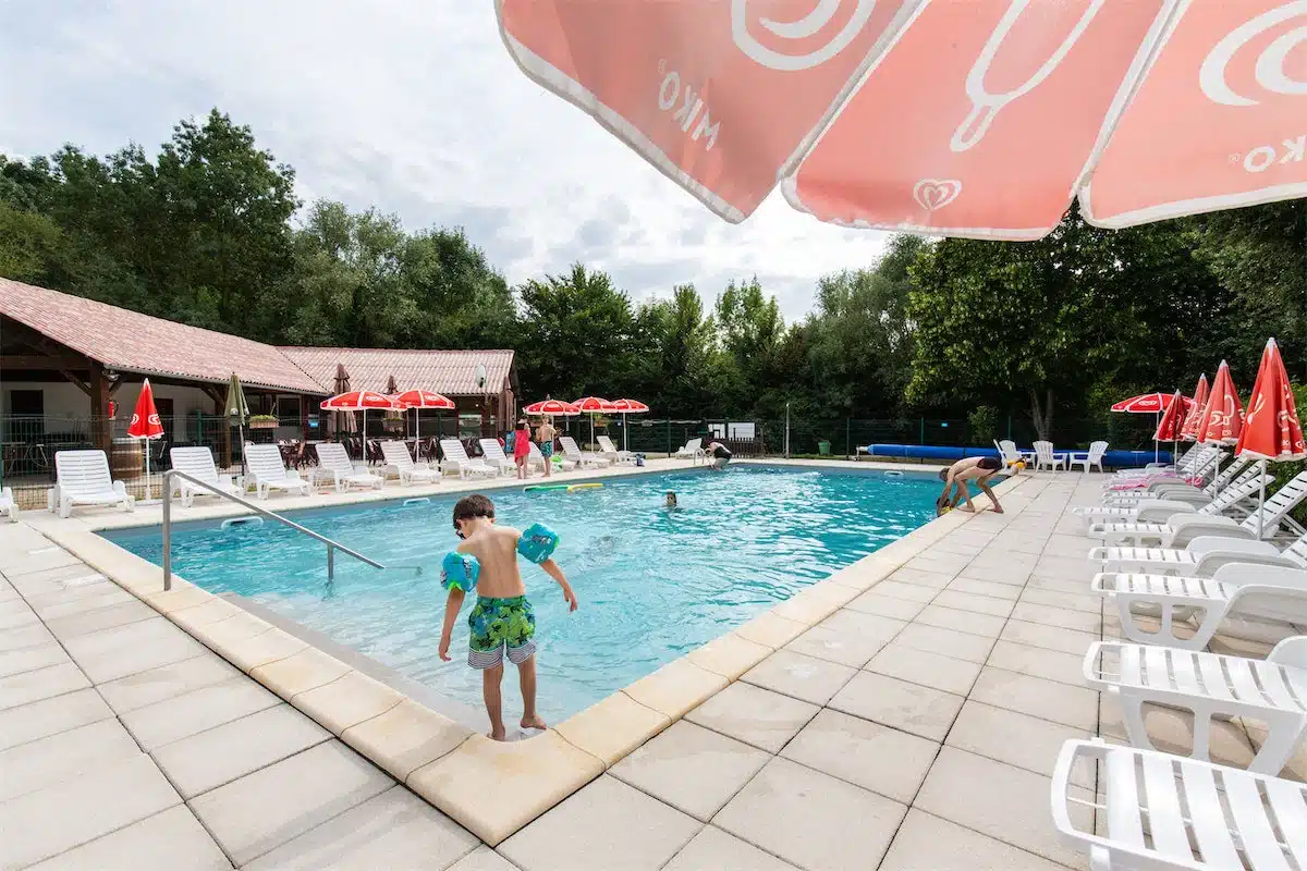 Campingplatz mit beheiztem Schwimmbad in der Nähe von Angers