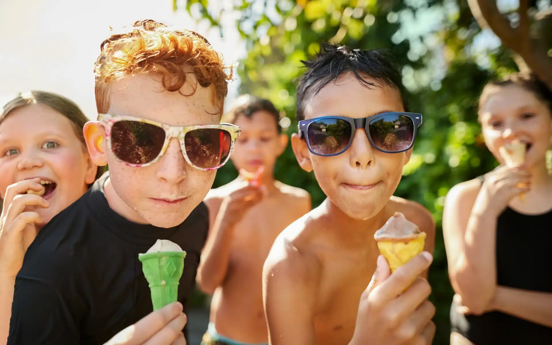 enfants glaces